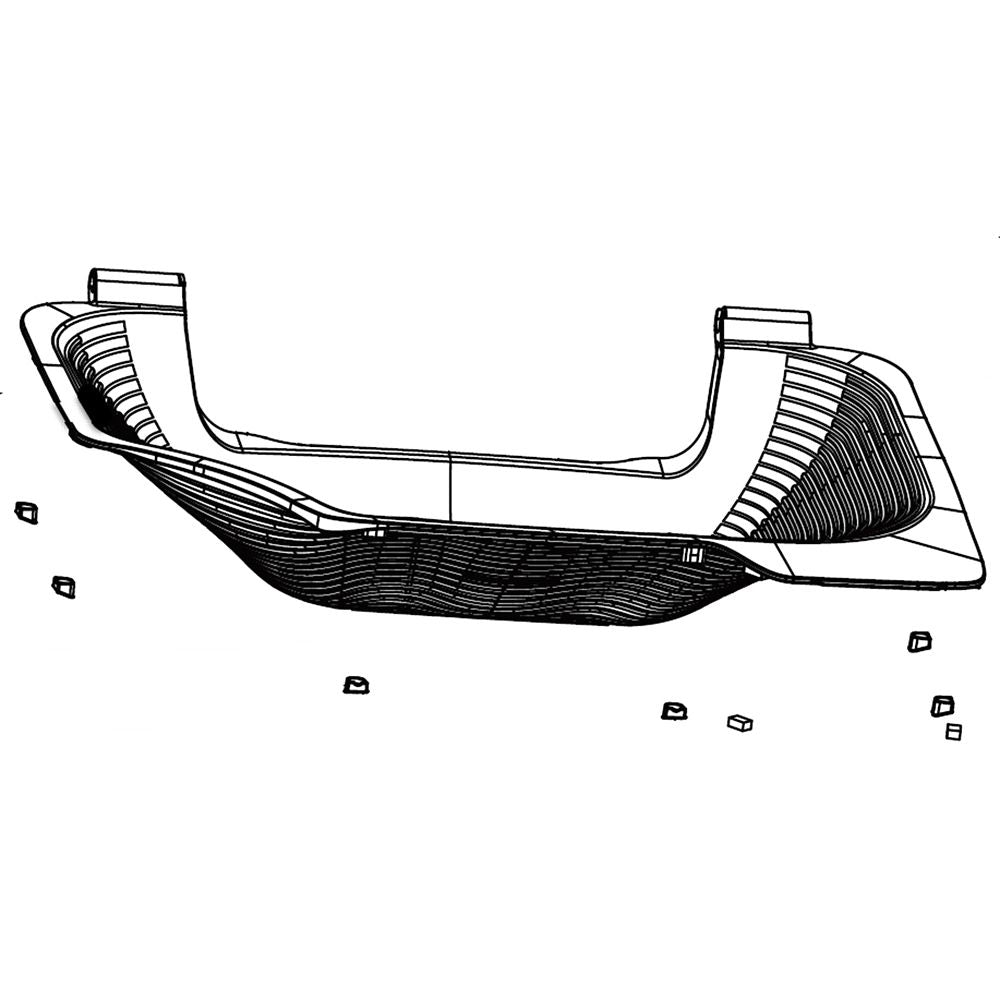 Samsung DC97-19564A Washer Built-In Sink