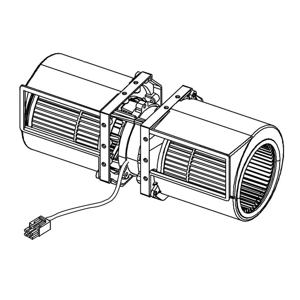 Samsung DE31-00028W Microwave Vent Fan Motor Assembly (Replaces De31-00028C)