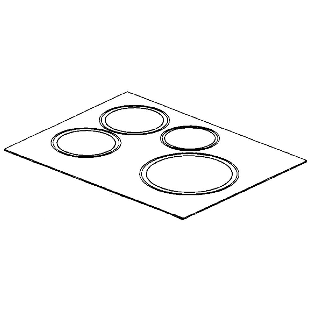 Samsung DG94-00993B Range Main Top