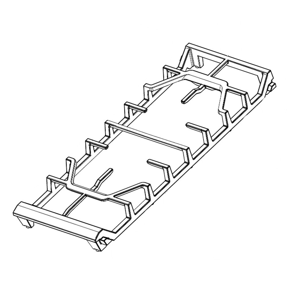 Samsung DG94-03441A Range Surface Burner Grate, Center