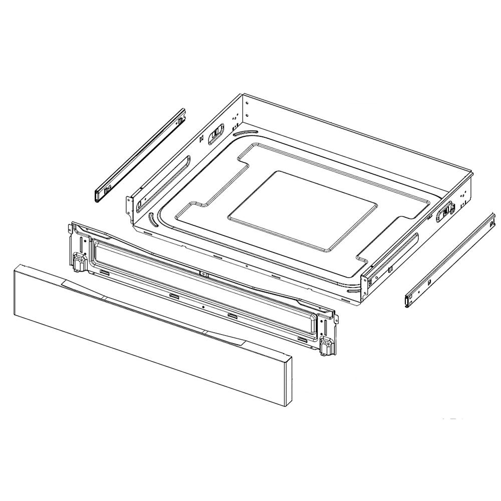 Samsung DG94-03617A Range Storage Drawer Assembly