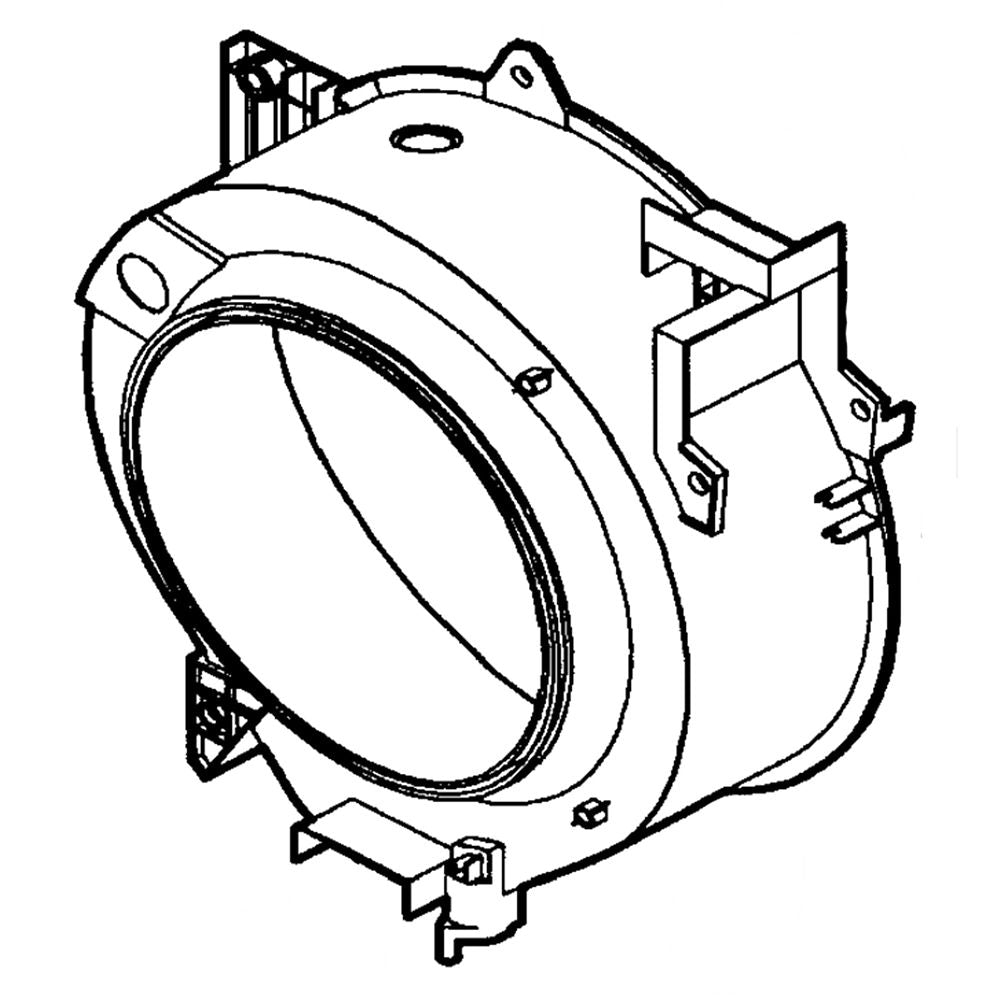 Samsung DC61-30346L Washer Outer Front Tub