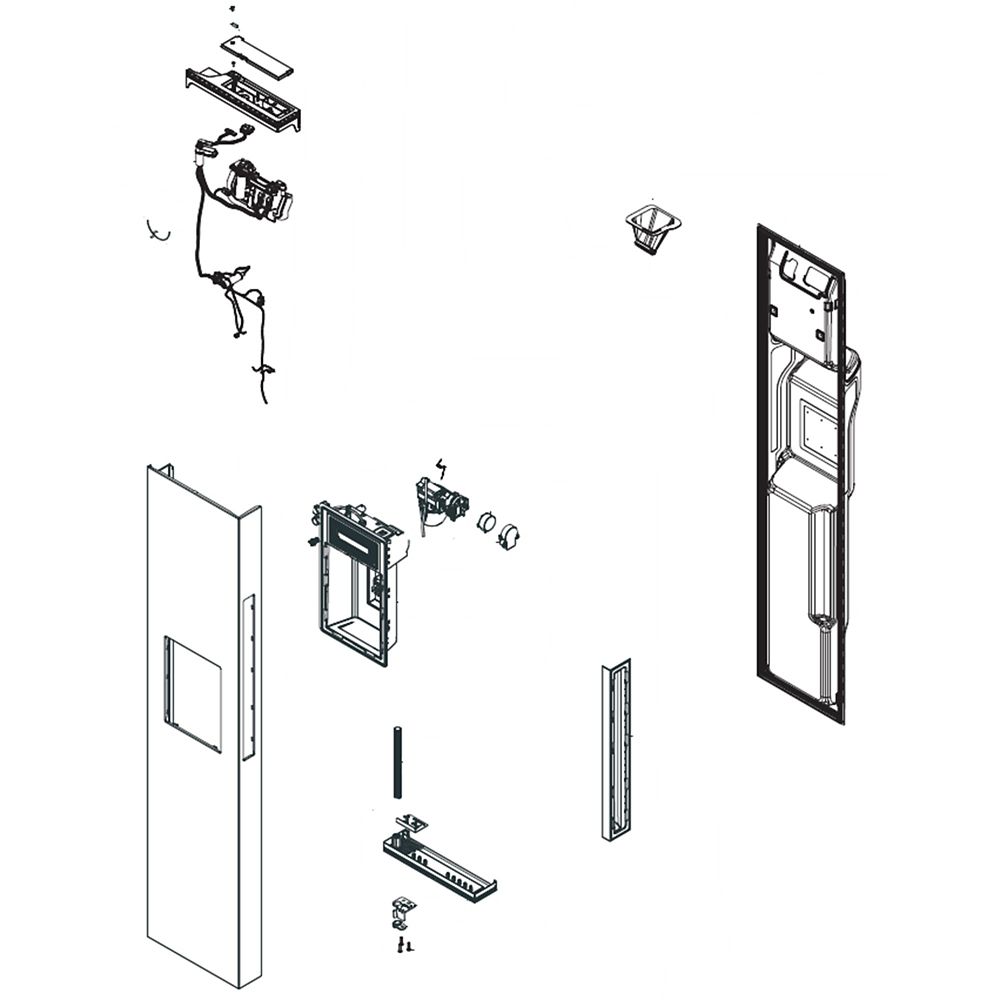 Samsung DA91-05228A Assy Door Foam-Fre