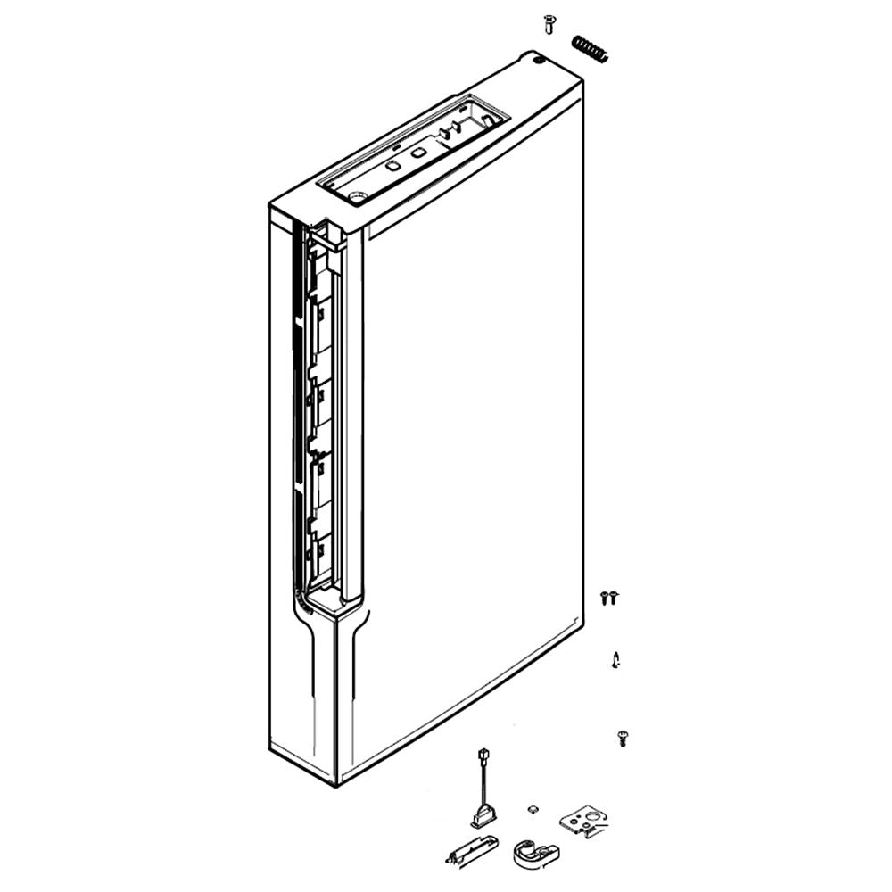 Samsung DA91-04173A Refrigerator Freezer Door Assembly, Right