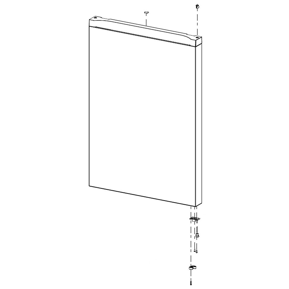 Samsung DA91-04686B Refrigerator Door Assembly