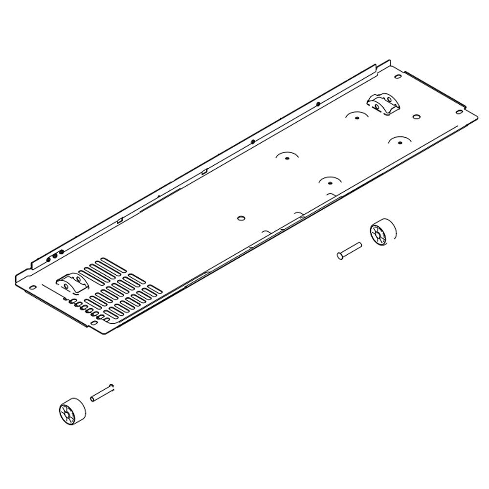 Samsung DA97-12557A Refrigerator Base Plate