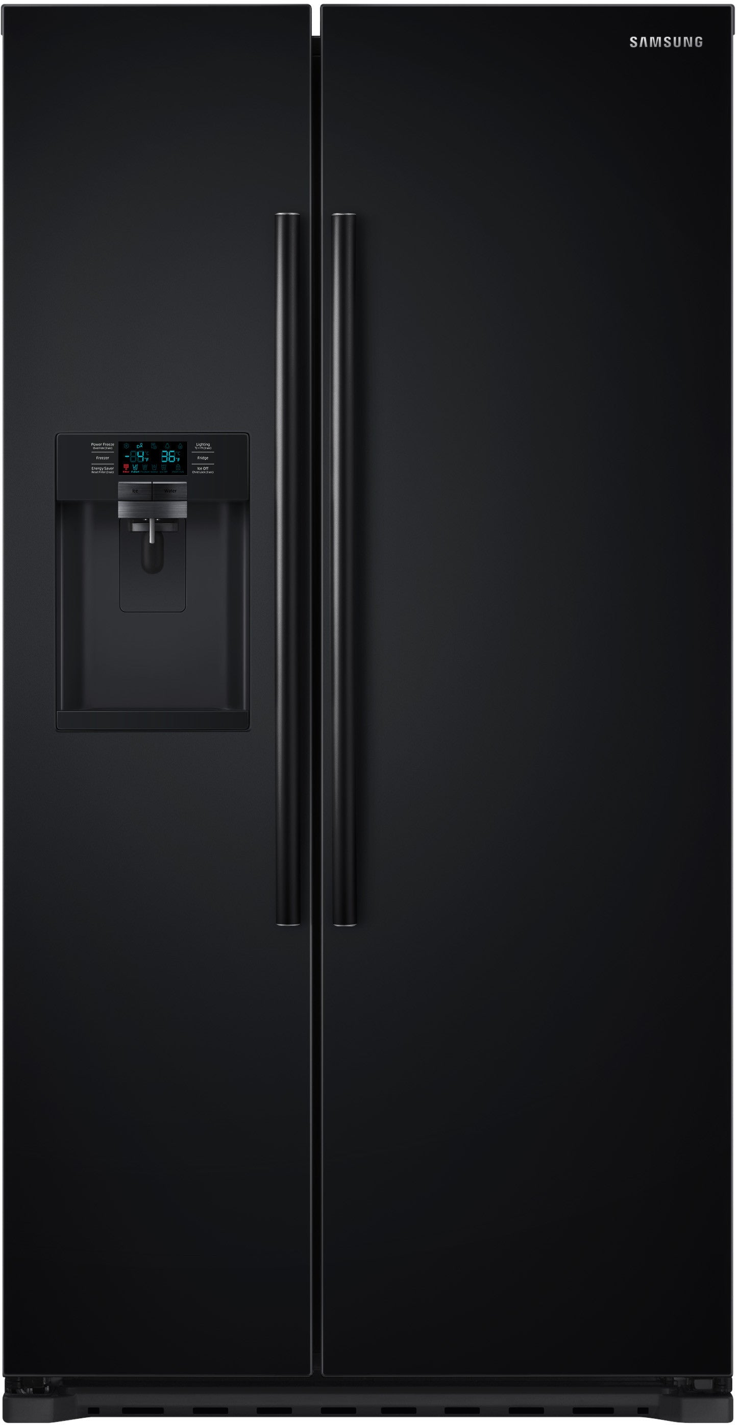 Samsung RS22HDHPNBC/AA 22 Cu. Ft. Counter Depth Side-by-side Refrigerator