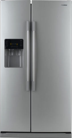 Samsung RS2530BSH/XAA 25.0 Cu. Ft. Side By Side Refrigerator