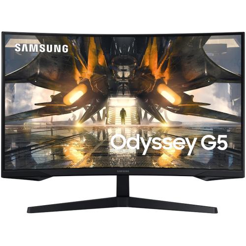 Samsung LS32AG550ENXZA 32 Inch G5 Odyssey 1000R Curved Gaming Wqhd Monitor