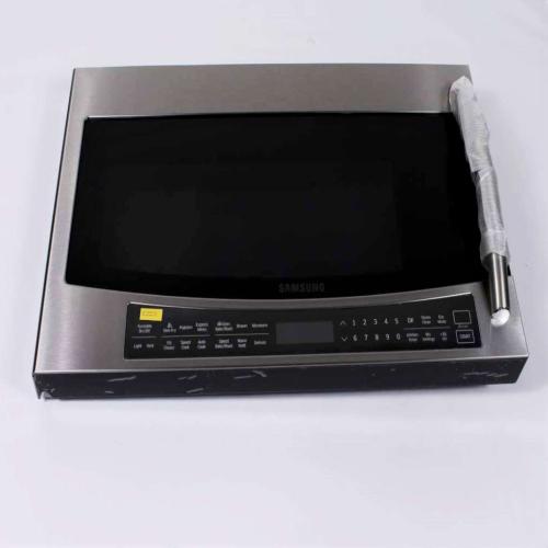 Samsung DE94-03533F Microwave Door Assembly (Black And Stainless)
