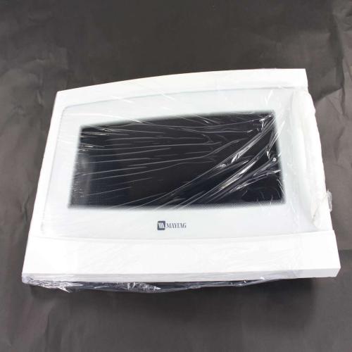 Samsung DE94-01381B Microwave Door Assembly (White)