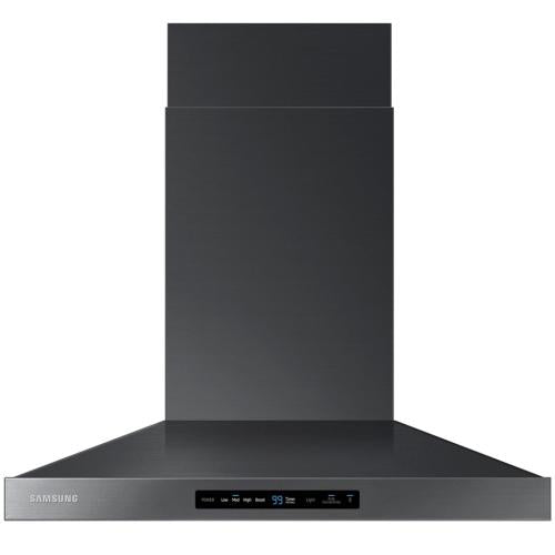 Samsung NK30K7000WG/A2 30 Inch Wall Mount Hood In Black Stainless Steel