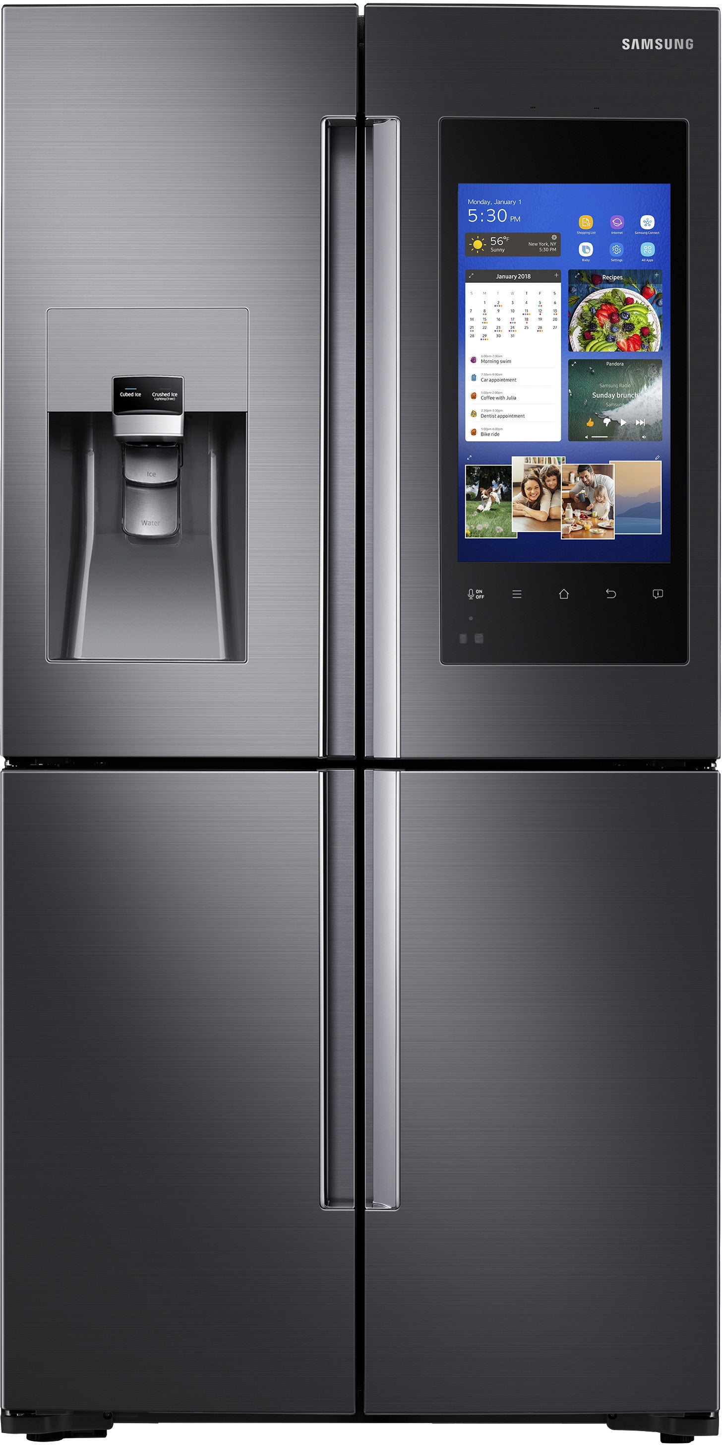 Samsung RF22M9581SG/AA 22.0 Cu. Ft. 4-Door Flex French Door Refrigerator