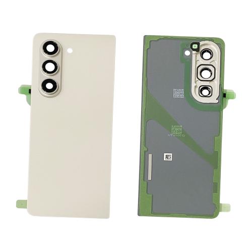 Samsung Mobile Galaxy Z Fold5 Back Glass Panel (Cream) GH98-48616B