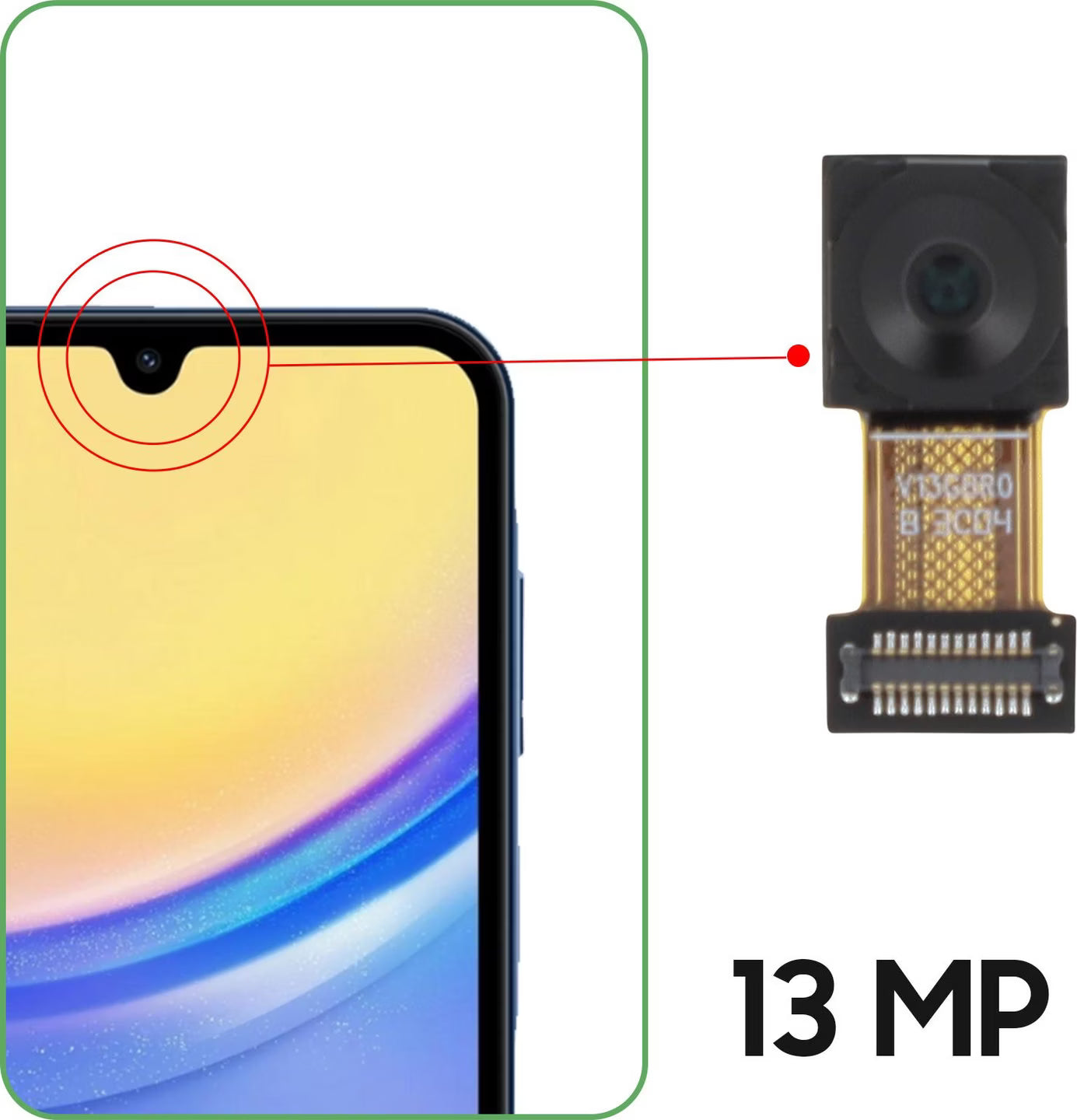  Samsung Mobile Galaxy A15 Rear Camera Assembly GH96-16606A