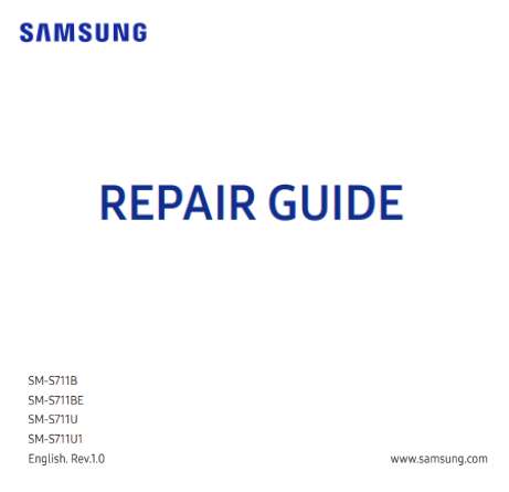 Service Guide For S711-G