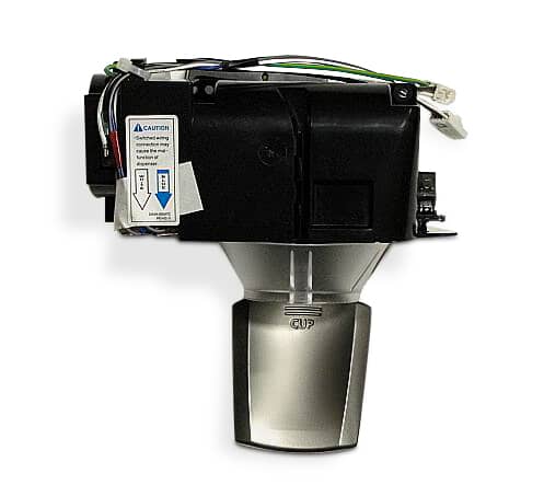 Samsung DA97-07361A Refrigerator Dispenser Ice Chute Door And Funnel Assembly