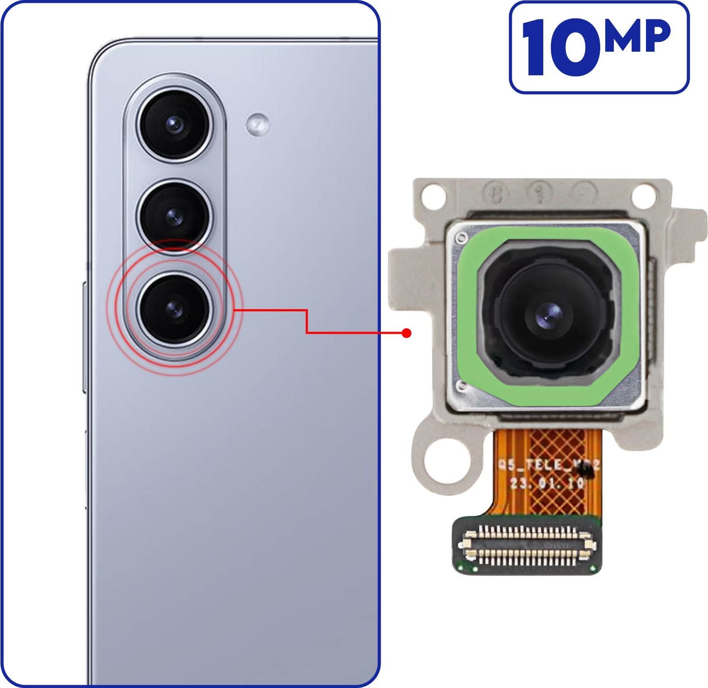  Samsung Mobile Galaxy S Series 11MP Camera 1/3.94 Telephoto GH96-15975A