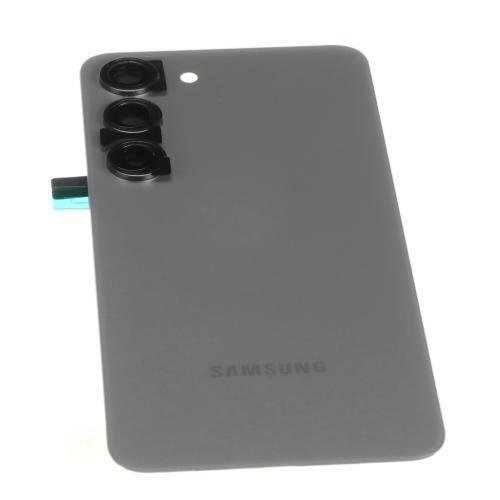  Samsung Mobile Galaxy S23+ Glass Back Cover Assembly (Gray / Phantom Black) - GH97-28403E
