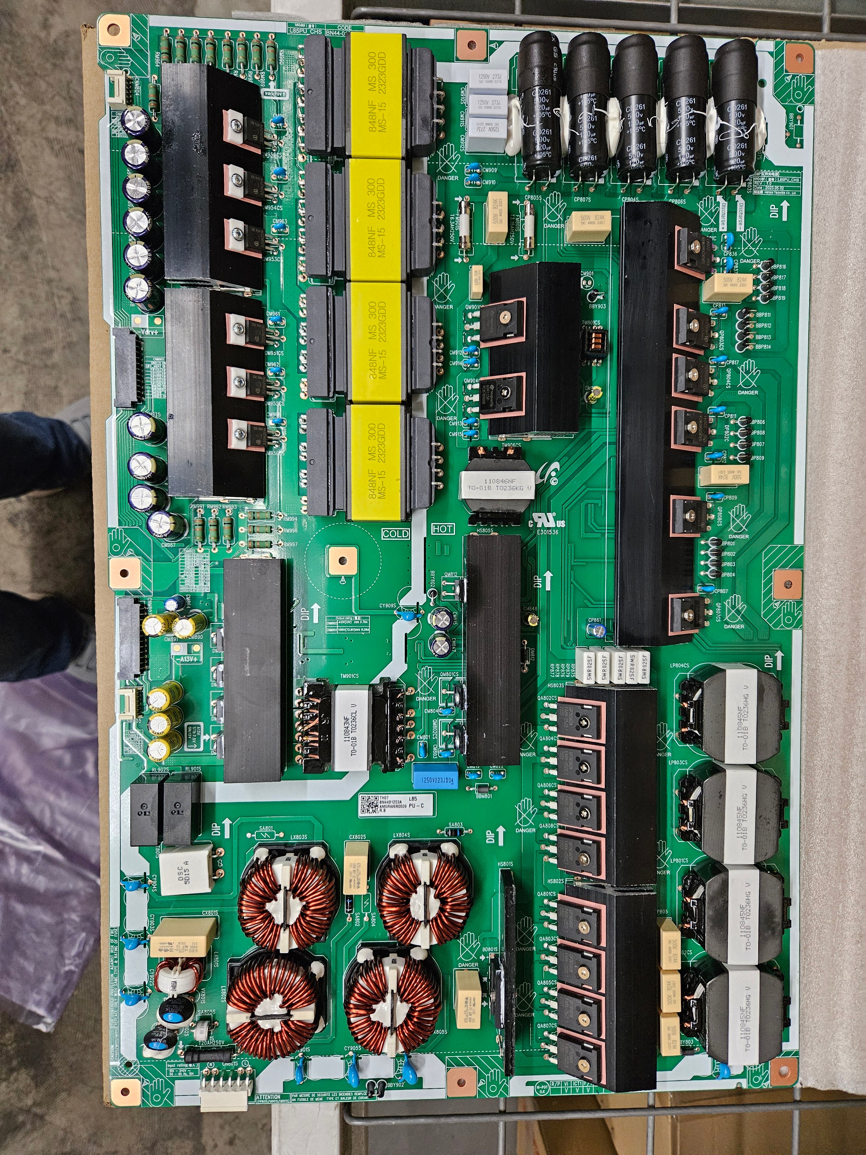 Samsung BN44-01253A DC VSS-POWER BOARD;L85PU_CHS,AC/DC,918W,