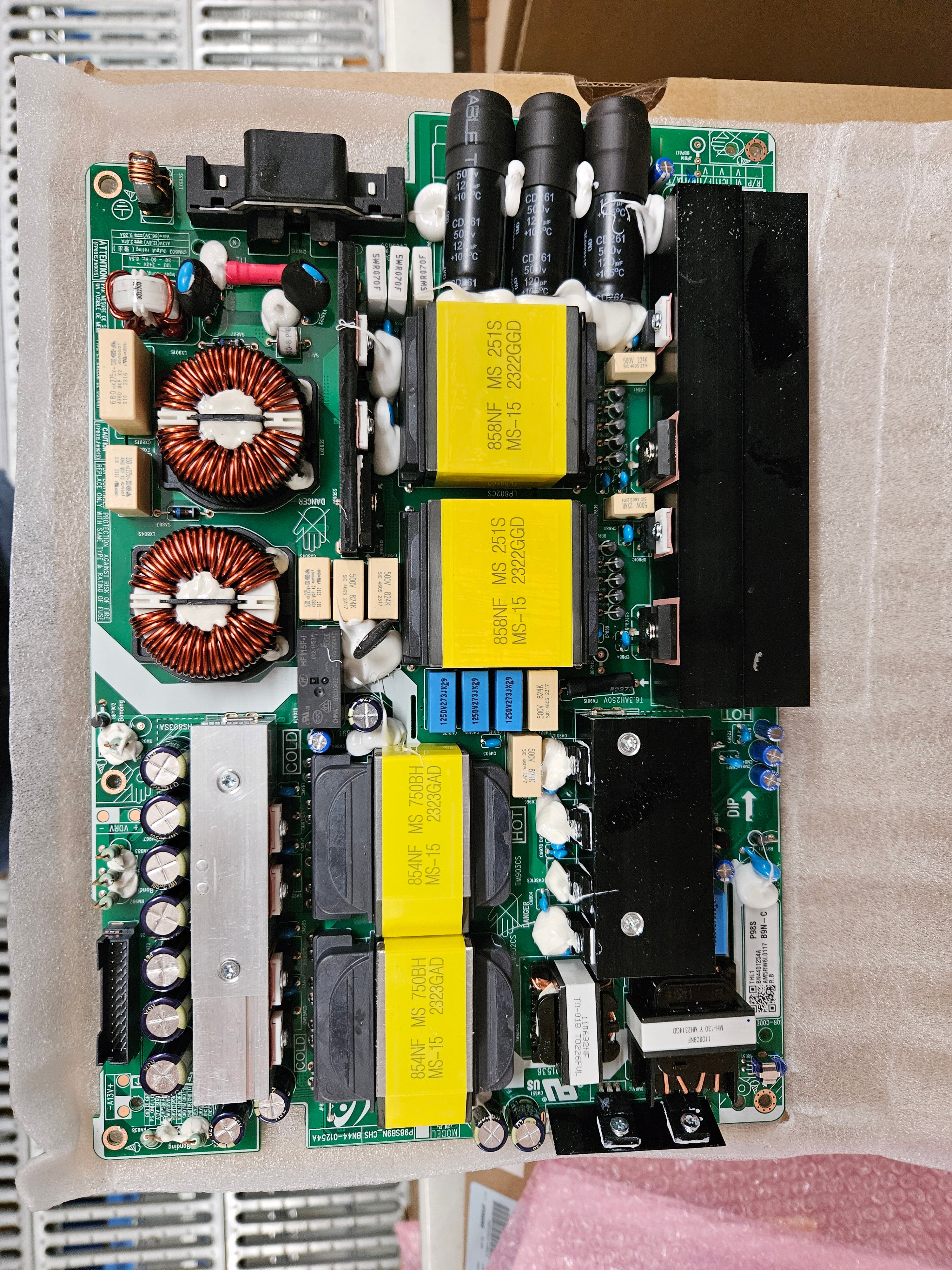 Samsung BN44-01254A DC VSS-POWER BOARD;P98SB9N_CHS,AC/DC,672