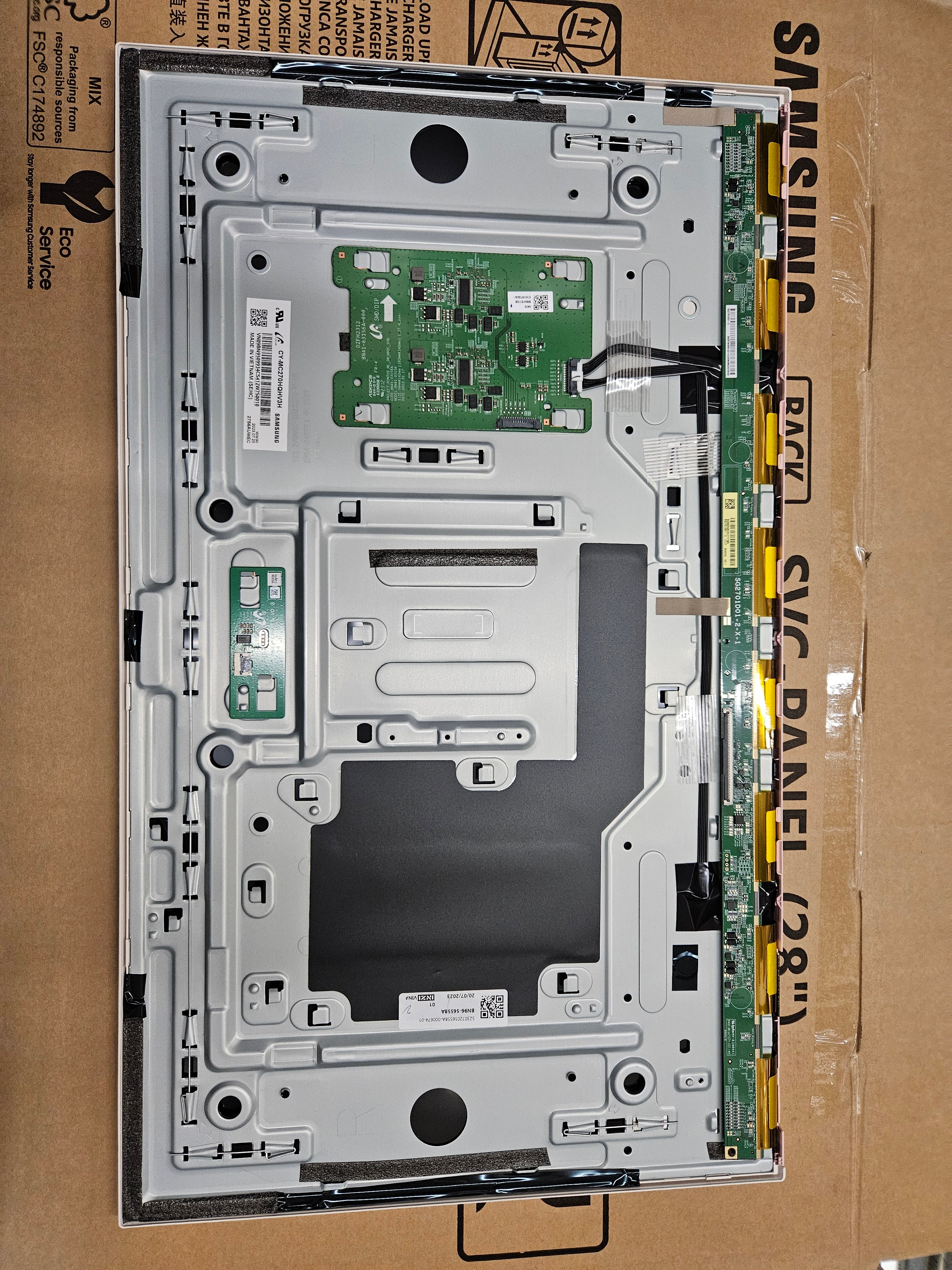 Samsung BN95-09934C PRODUCT LCD-CSOT;CY-MC270HQHV3H(V),M80C,