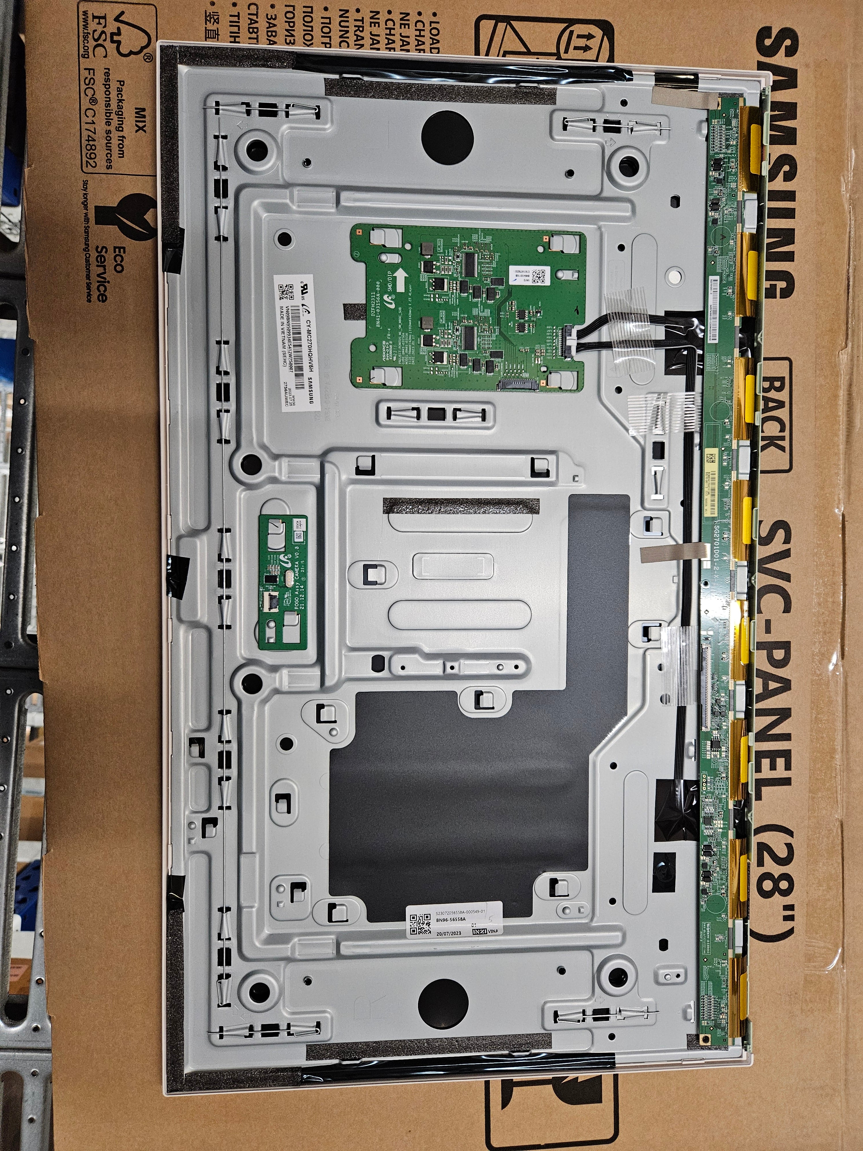  Samsung BN95-09934E PRODUCT LCD-CSOT;CY-MC270HQHV5H(V),M80C,
