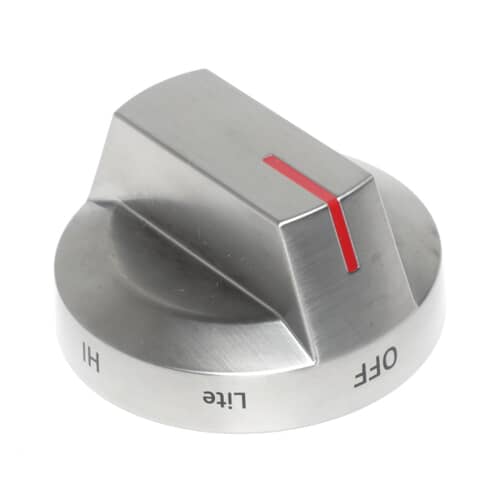 Samsung Range Oven Silver Knob Assembly - DG94-04167X