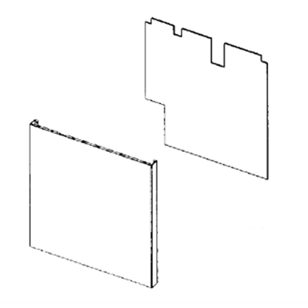 Samsung DD97-00225A Dishwasher Door Outer Panel Assembly