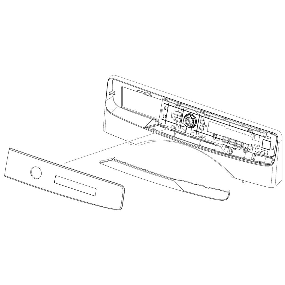 Samsung DC97-22011G Washer Control Panel Assembly