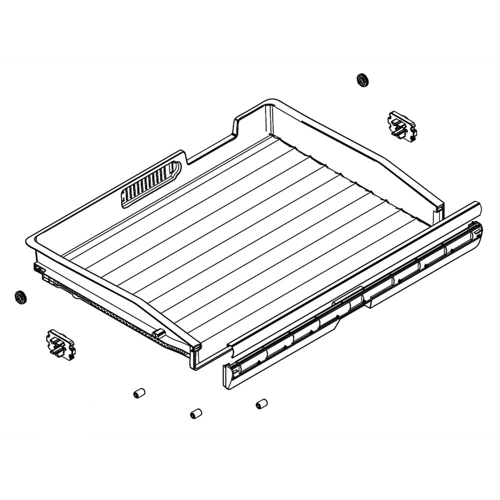 Samsung DA97-14609B Refrigerator Pantry Drawer Assembly (Replaces Da97-14609A)