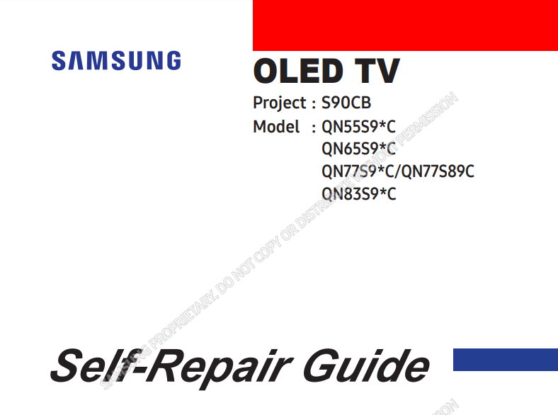  Service Guide For QN77S89CBFXZA-G