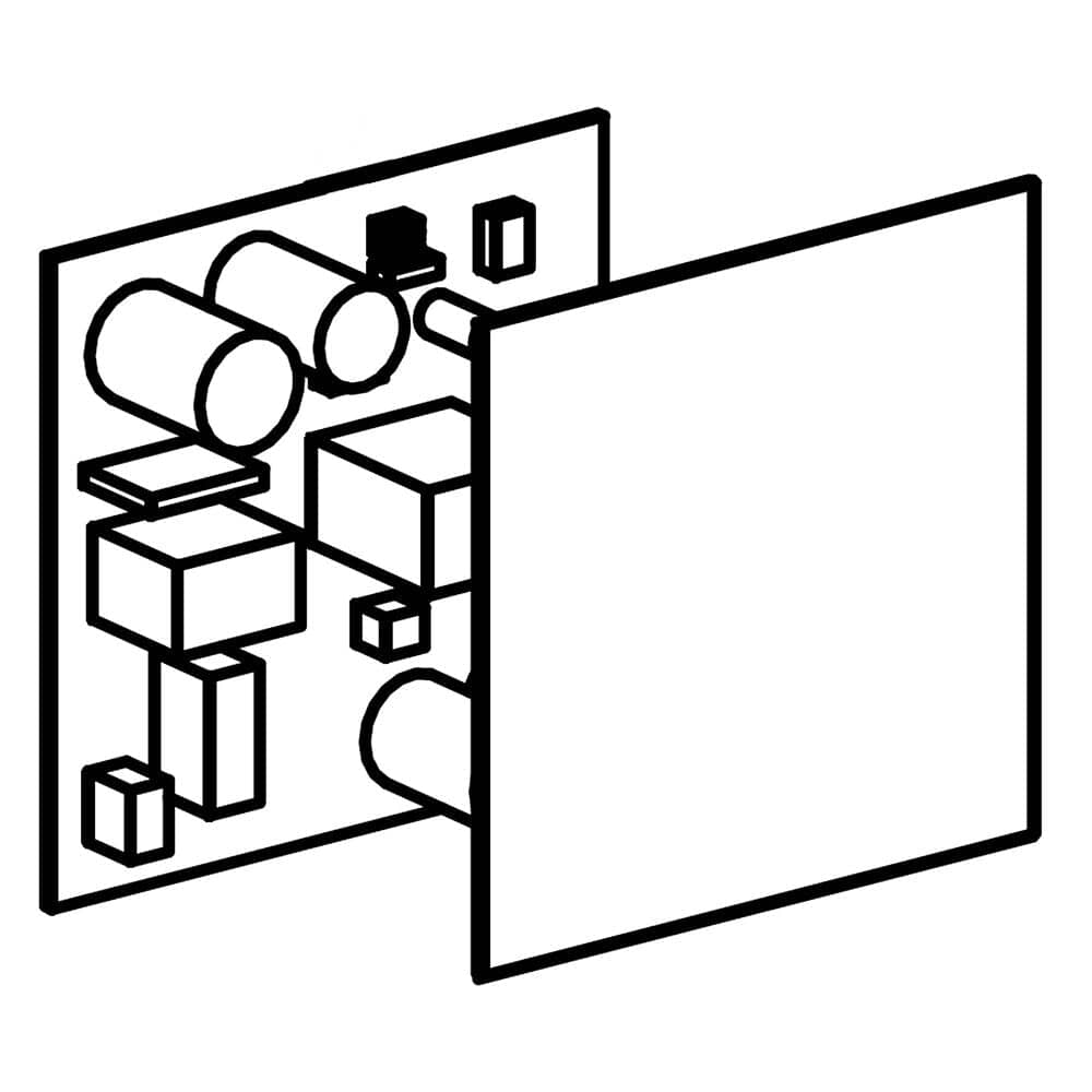 Samsung DA41-00372A Refrigerator Power Control Board