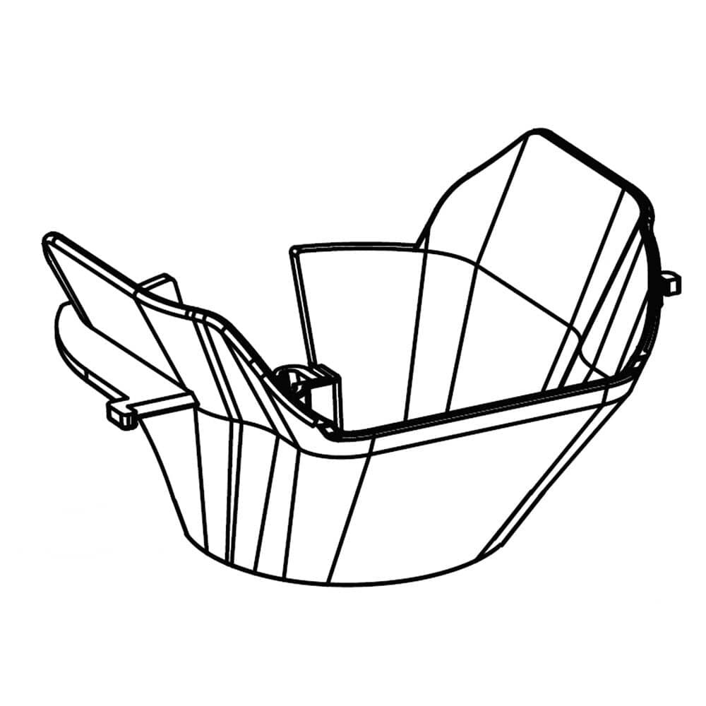 Samsung DA61-04377A Refrigerator Ice Guide