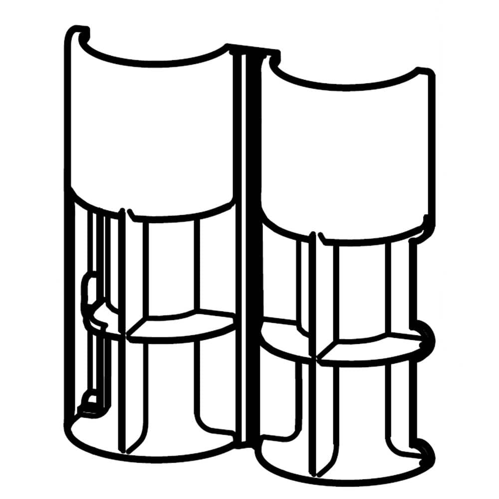 Samsung DA61-05349A Refrigerator Water Tubing Clip