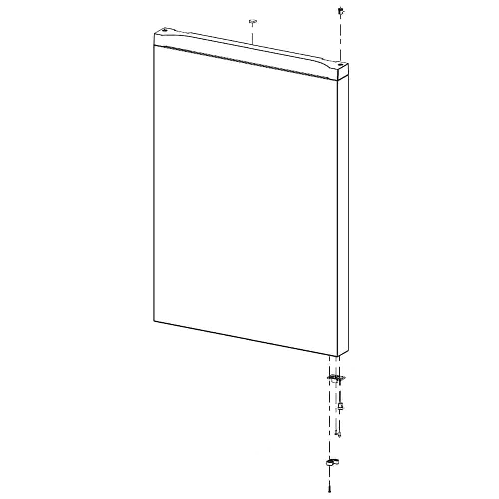 Samsung DA91-04686A Refrigerator Door Assembly