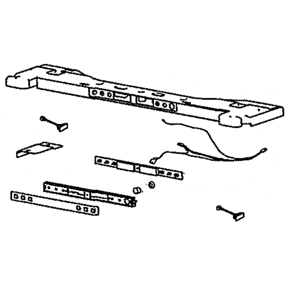 Samsung DA97-11802W Refrigerator User Interface And Top Cover Assembly