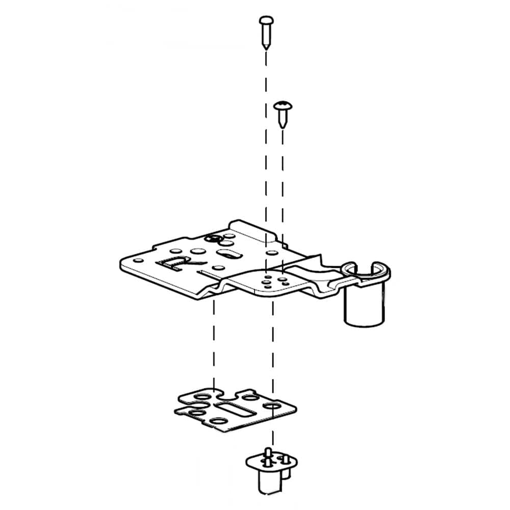 Samsung DA97-12991A Refrigerator Door Hinge