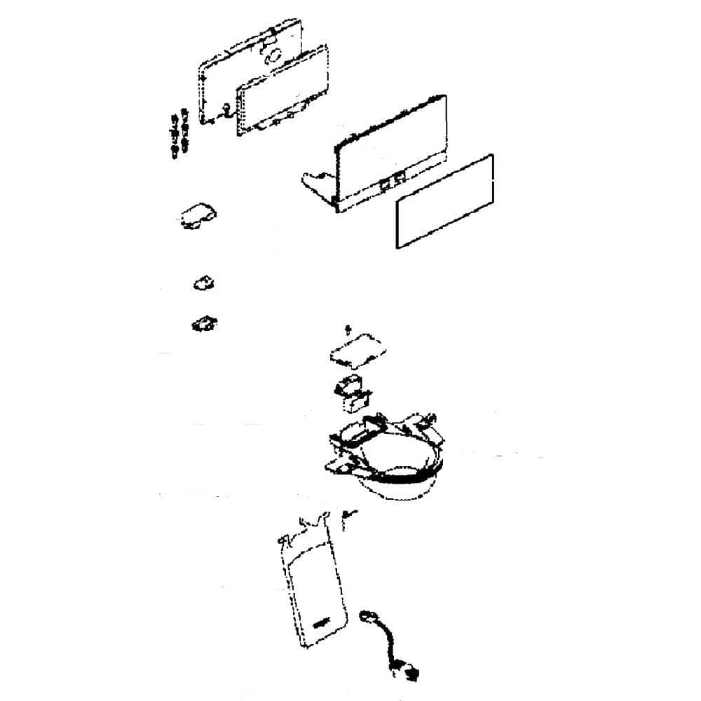 Samsung DA97-13809U Cover Assembly Dispenser