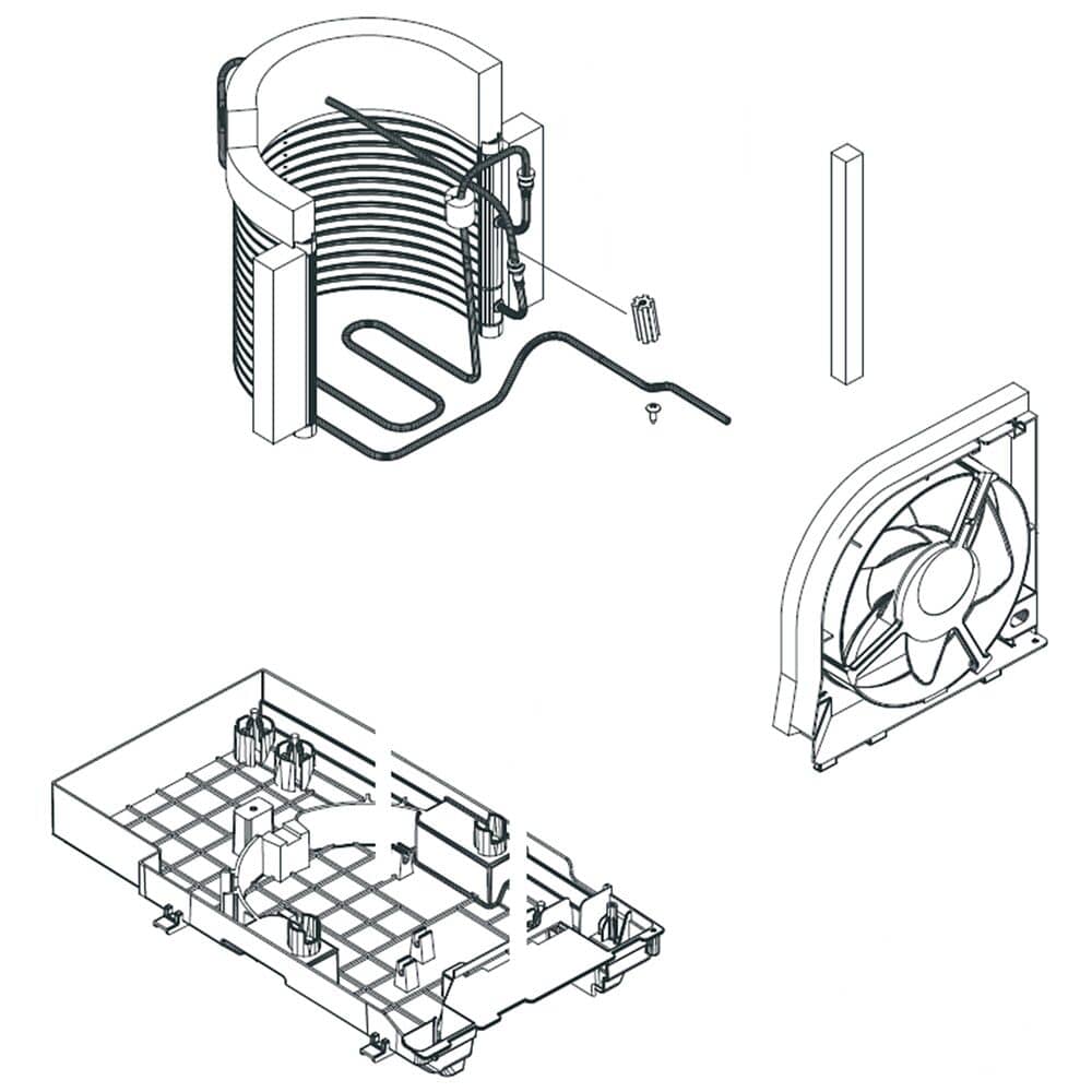 Samsung DA97-20718A Assy Tray Drain Water