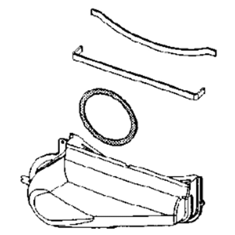 Samsung DC93-00187A Dryer Lint Chute Assembly