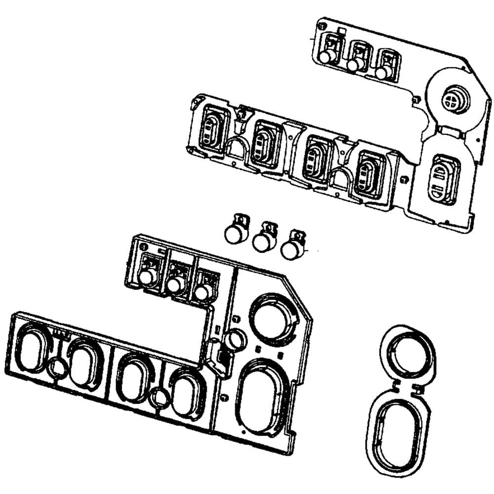 Samsung DC97-15333A Button Assembly
