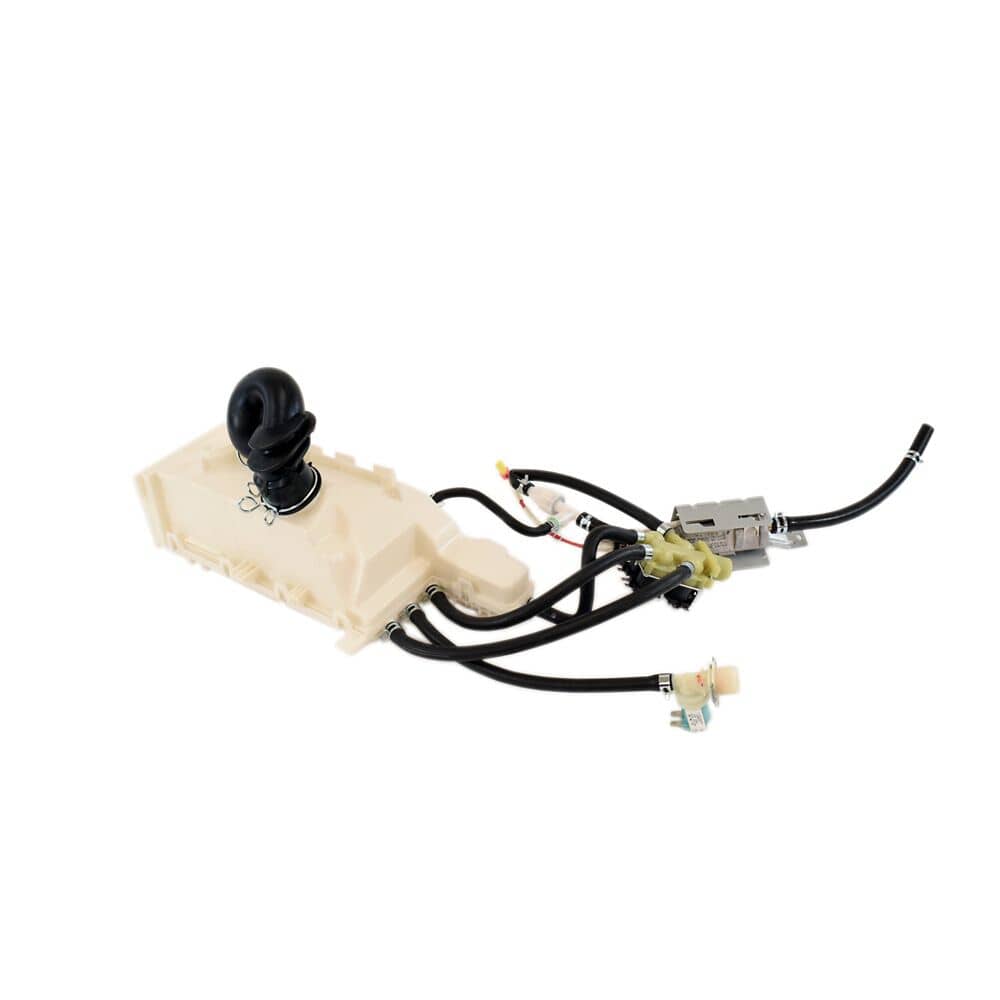 Samsung DC97-15591F Washer Dispenser Housing And Water Inlet Valve Assembly