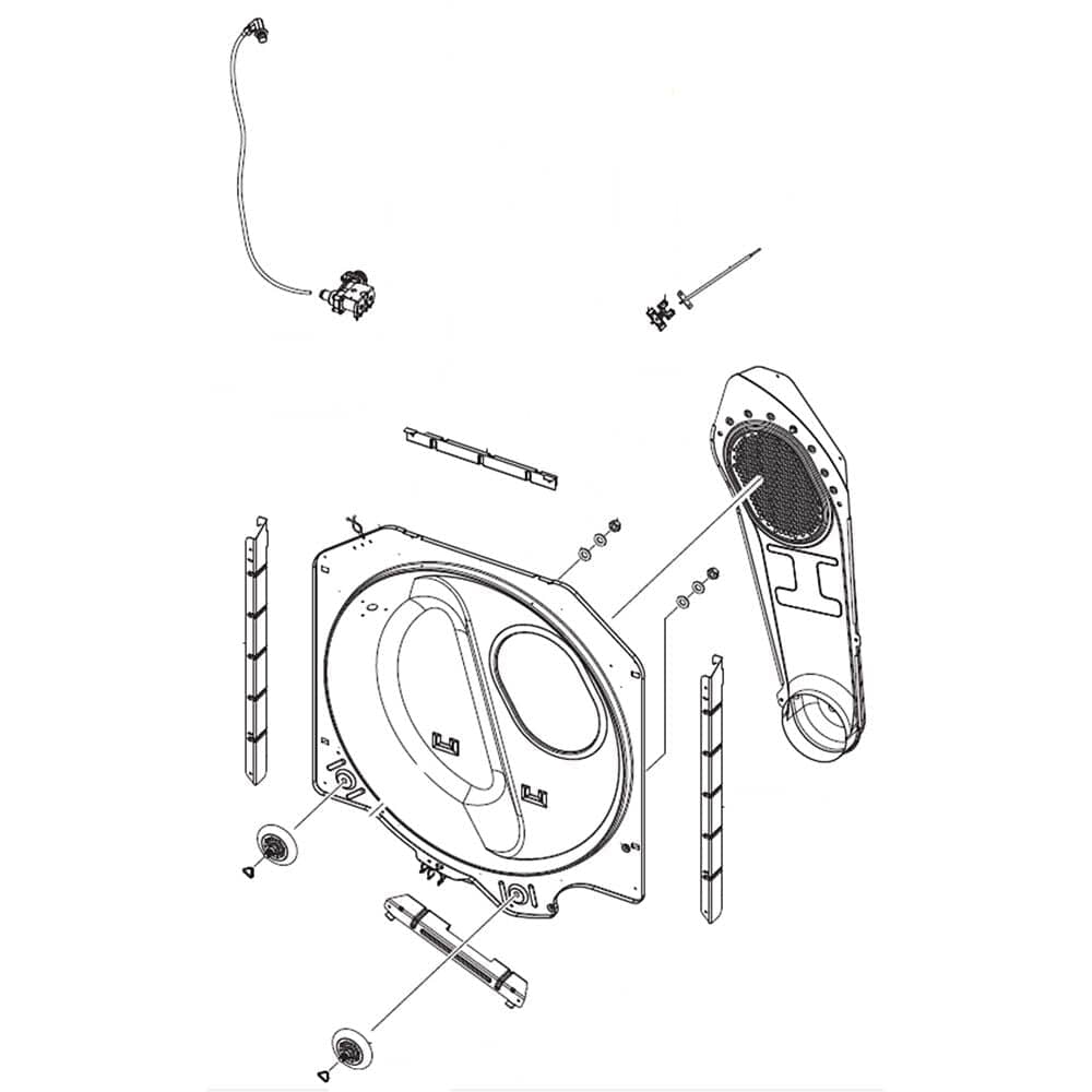 Samsung DC97-19083F Assy Drum Back