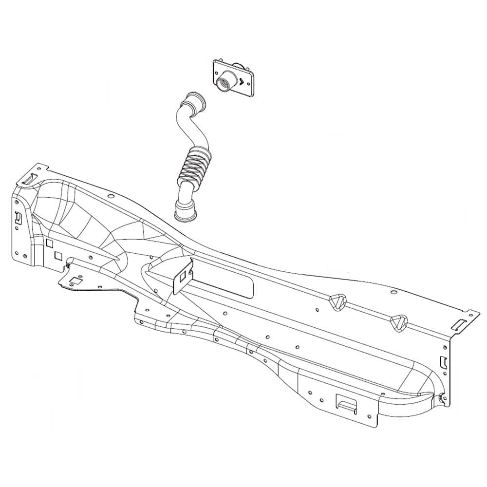 Samsung DC97-20021A Frame Plat