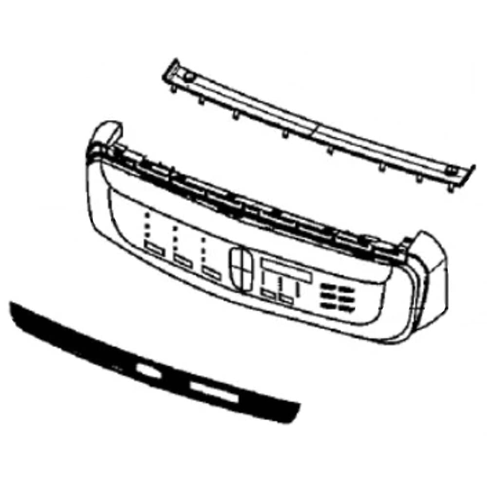 Samsung DC97-20094A Dryer Control Panel