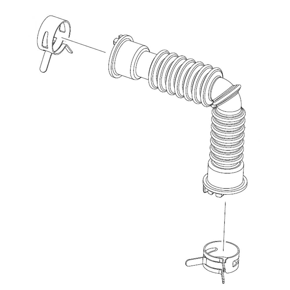  Samsung DC97-21462A Assy Hose Air;Wf8/6000R,A1
