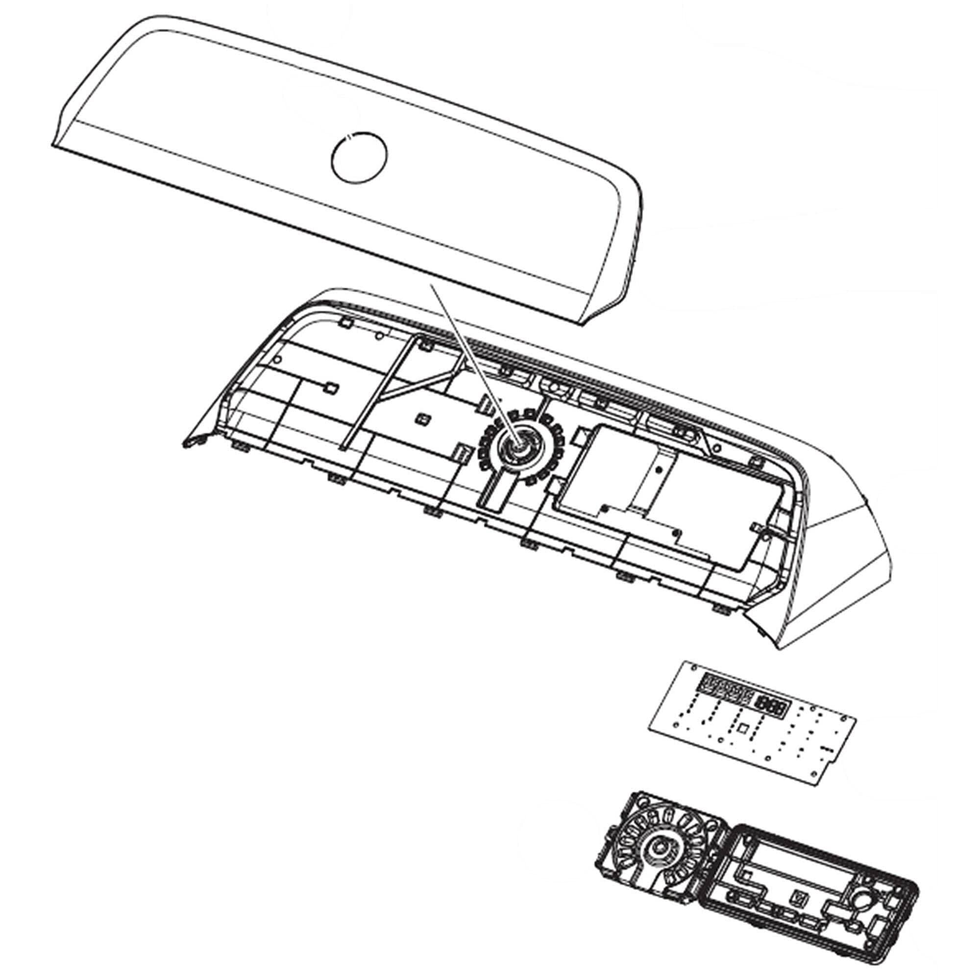Samsung DC97-22929E Assembly Panel Control