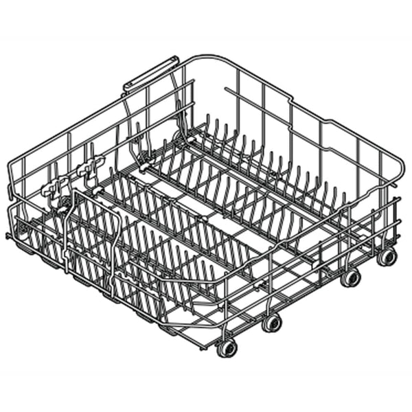 DISH// 「#DISH」 Samsung DD82-01352A Dishwasher Dishrack Assembly, Lower