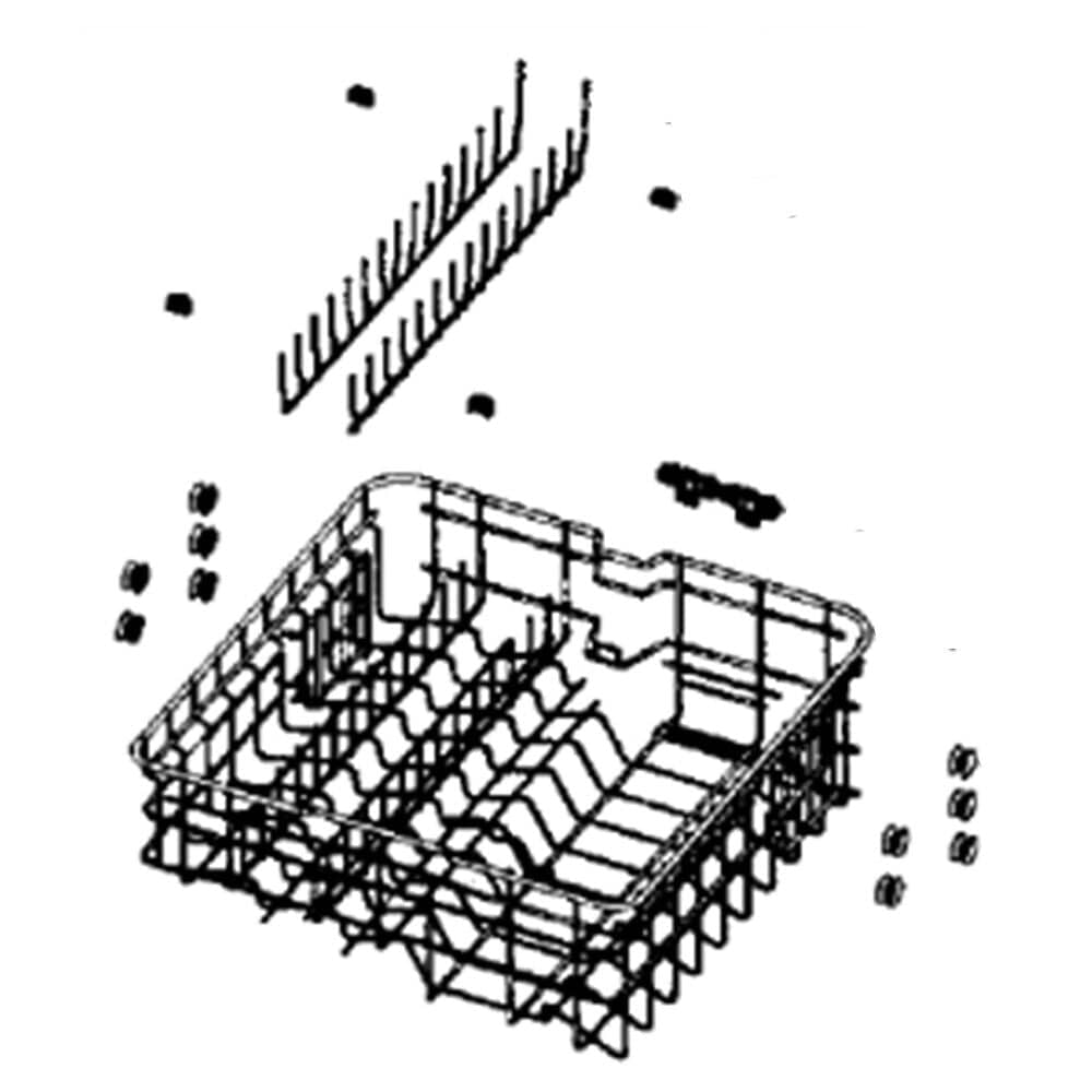 Samsung DD97-00172A Basket-Upp